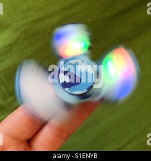 Voyant de fidget spinner toy. Banque D'Images