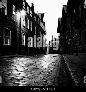 Dock Street Leeds, West Yorkshire, Royaume-Uni Banque D'Images