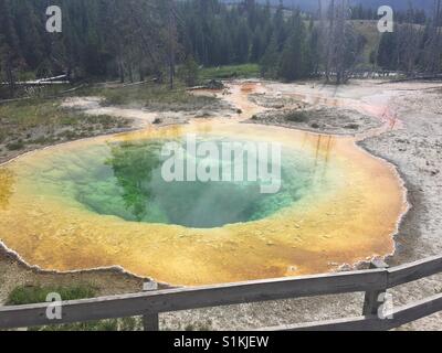 Gloire du matin au parc national de Yellowstone Banque D'Images