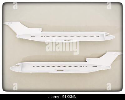 Airfix maquette Boeing 727 Banque D'Images