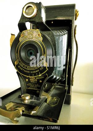 Appareil photo ancien Kodak Eastman Banque D'Images