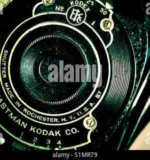 Appareil photo ancien Kodak Eastman Banque D'Images