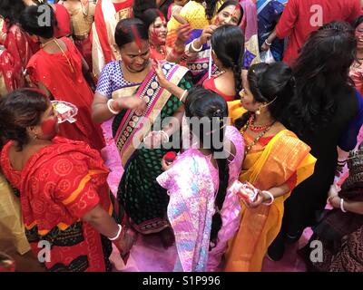 Durga Puja 2017 Banque D'Images