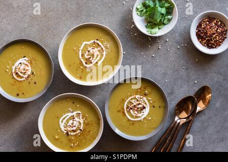 Soupe aux pois cassés Banque D'Images