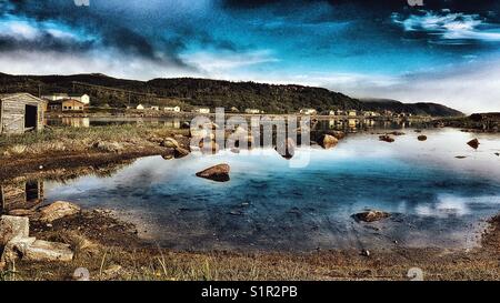 Coast at St lunaire Griquet, Great Northern Peninsula, Terre-Neuve, Canada Banque D'Images