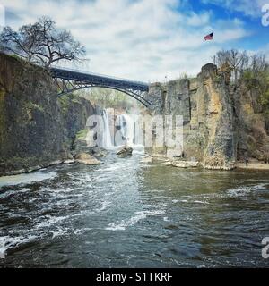 Paterson Great Falls National Historical Park Banque D'Images