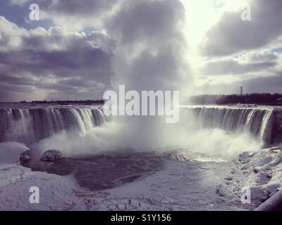 Chutes du Niagara Banque D'Images