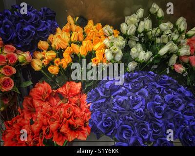 Fleurs à vendre Banque D'Images