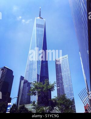 One World Trade Center, New York City, USA. Banque D'Images