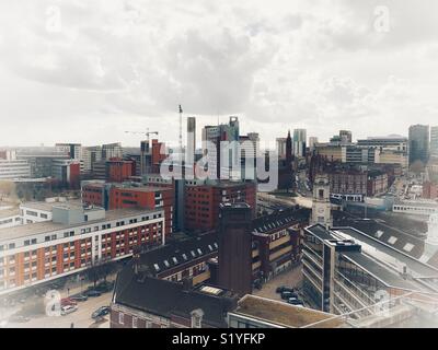 Avis de Birmingham comme old fire station Banque D'Images