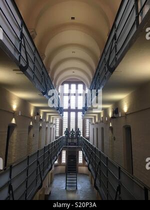 Intérieur du Château de Lincoln Prison Banque D'Images