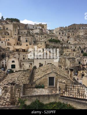 Matera, Italie. Capitale européenne de la Culture 2019 si Banque D'Images