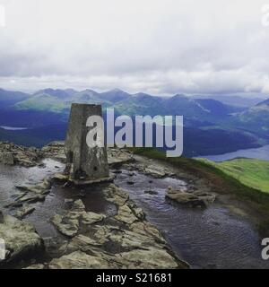 Sommet Ben Lomond Banque D'Images