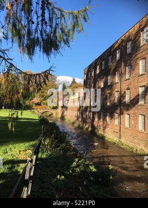 Cheshire Styal Quarry Bank Mill Banque D'Images