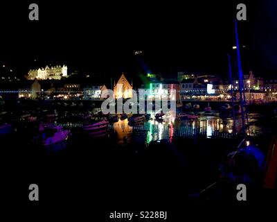 Port de St Aubin, Jersey Banque D'Images