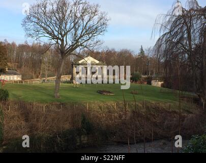 Dalkeith Country Park près d'Édimbourg, qui est ouvert au public. Banque D'Images