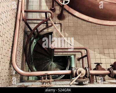 Heineken Experience Museum à Amsterdam Banque D'Images