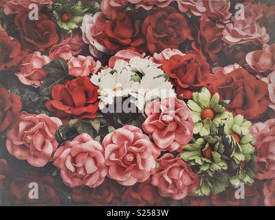 Bouquet de fleurs Banque D'Images