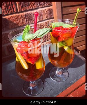 Heures Pimms Banque D'Images