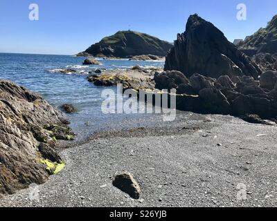 Plages Tunnels Ilfracombe Banque D'Images