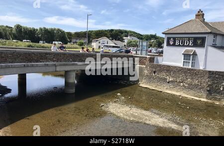 Bienvenue à Bude Banque D'Images