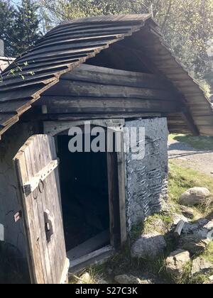 Village Viking de Norvège Banque D'Images