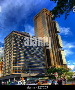 Caracas de Sabana Grande Torre Domus Vicente Quintero au Venezuela. Marcos Kirschstein Banque D'Images