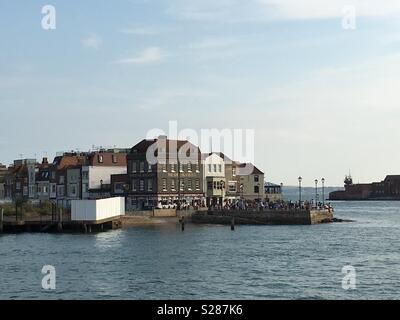 Spice Island Inn, Vieux Portsmouth Banque D'Images