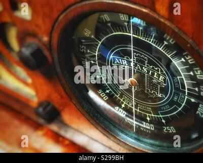 Château de l'air radio antique Banque D'Images