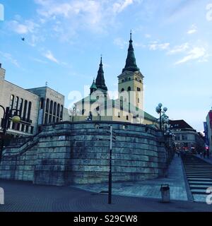 Une Église dans le centre Banque D'Images