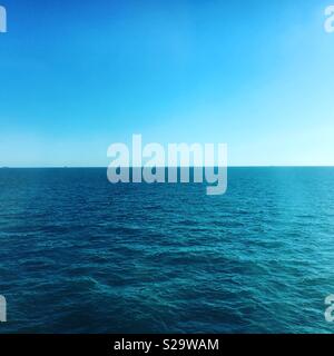 Ciel et mer Banque D'Images