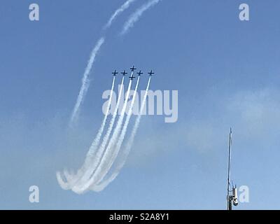 Breitling jet team air Banque D'Images