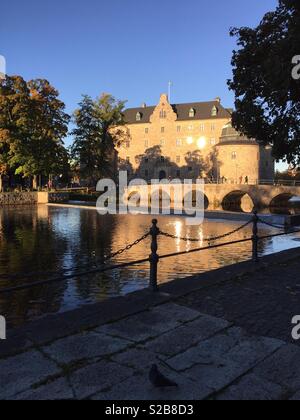 Le château d''Örebro, Suède. Banque D'Images