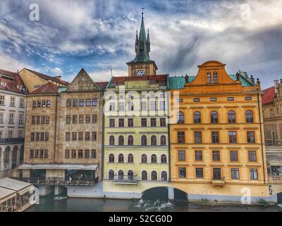 Prague pittoresque. Banque D'Images