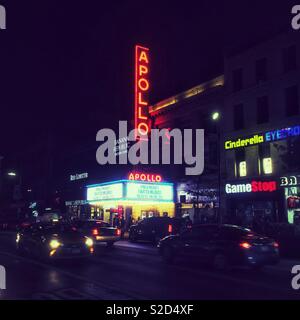 Apollo Theatre, Harlem, New York City, États-Unis d'Amérique. Banque D'Images