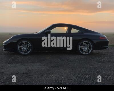 Porsche 911, 996 C2 Banque D'Images