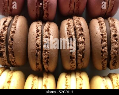 Macarons Pastel Banque D'Images