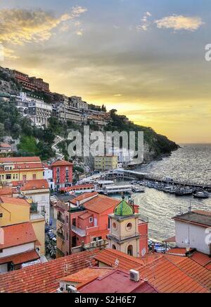 Belle ville de Sorrento, Italie Banque D'Images