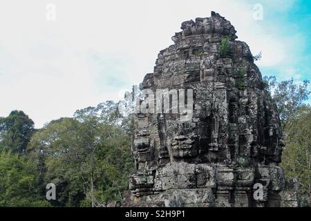 L'un des grand temple de angkot wat royaume perdu qui situé à Siem Reap au Cambodge Banque D'Images