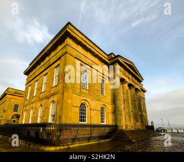 Greenock Custom House, achevée en 1828. L'Écosse. UK. Banque D'Images