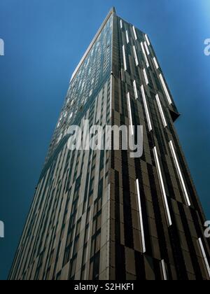 Beetham Tower Manchester UK. Gratte-ciel conçu par l'architecte Ian Simpson Banque D'Images