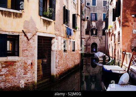 Voie d'eau de Venise Banque D'Images