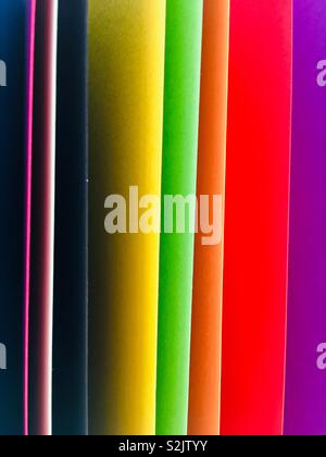 Abstract pattern du bord de carte de couleur Banque D'Images