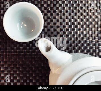 Heure du thé Banque D'Images