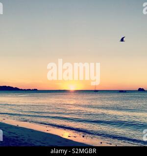 Coucher du soleil, de l'Australie Banque D'Images