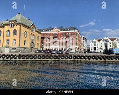 Port de Stavanger en Norvège Banque D'Images