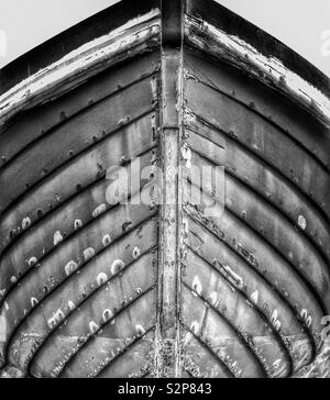 Vieux bateau de pêche Banque D'Images