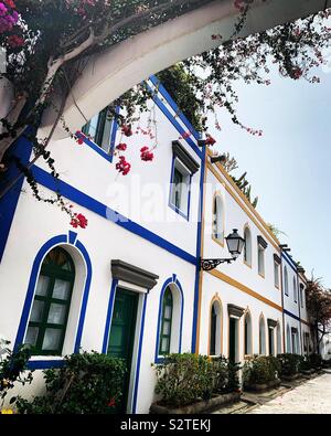 L'été à Puerto de Morgan, Gran Canaria Banque D'Images