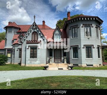 Hôtel particulier de Kingscote, Newport, Rhode Island, United States Banque D'Images