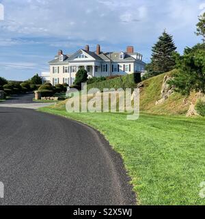 Ocean Avenue, Newport, Rhode Island, United States Banque D'Images